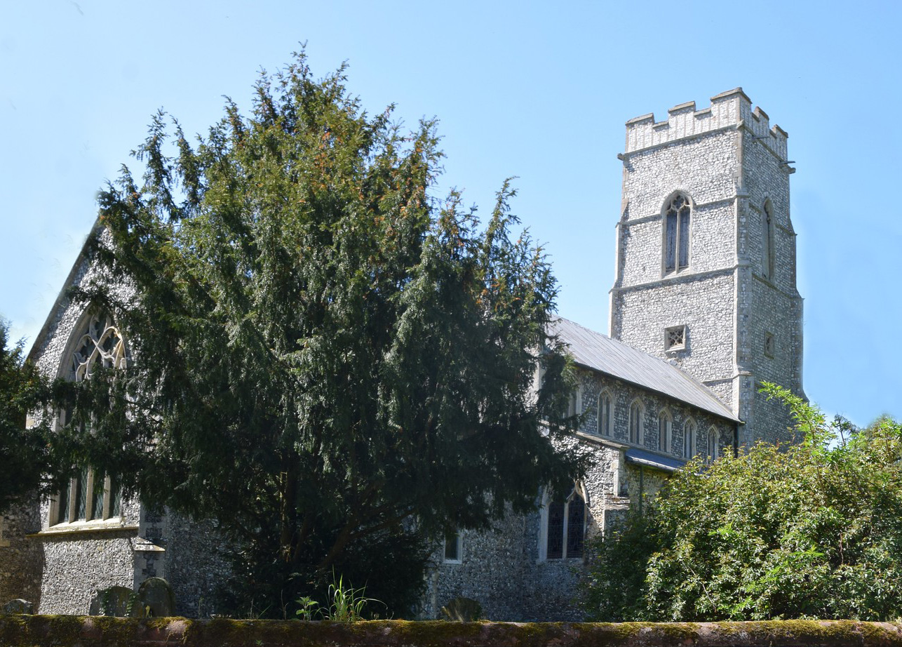 exterior view of North Runcton All Saints Church
