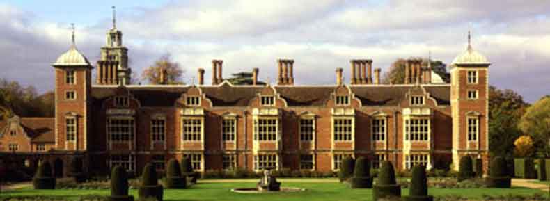 Blicling Hall norfolk exterior view
