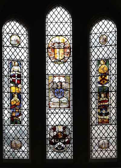 North Transept east window 1 of Norwich Anglican Cathedral