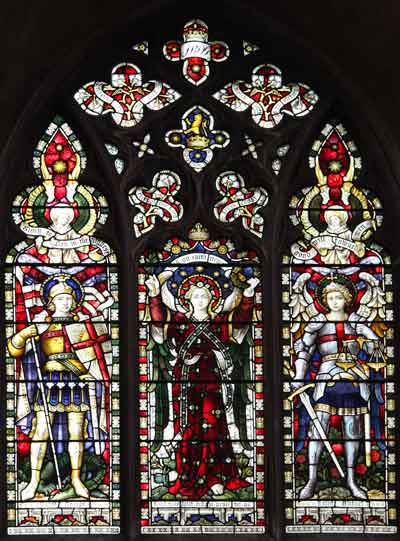 North Transept west window 1 of Norwich /anglican Cathedral