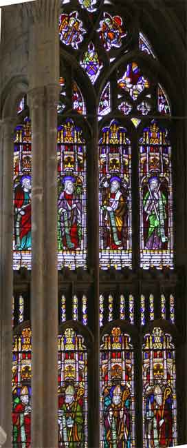 Presbytery Clerestory North window of Norwich Anglican Cathedral