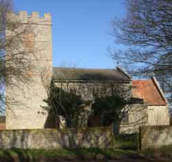 cockthorpe church exterior view