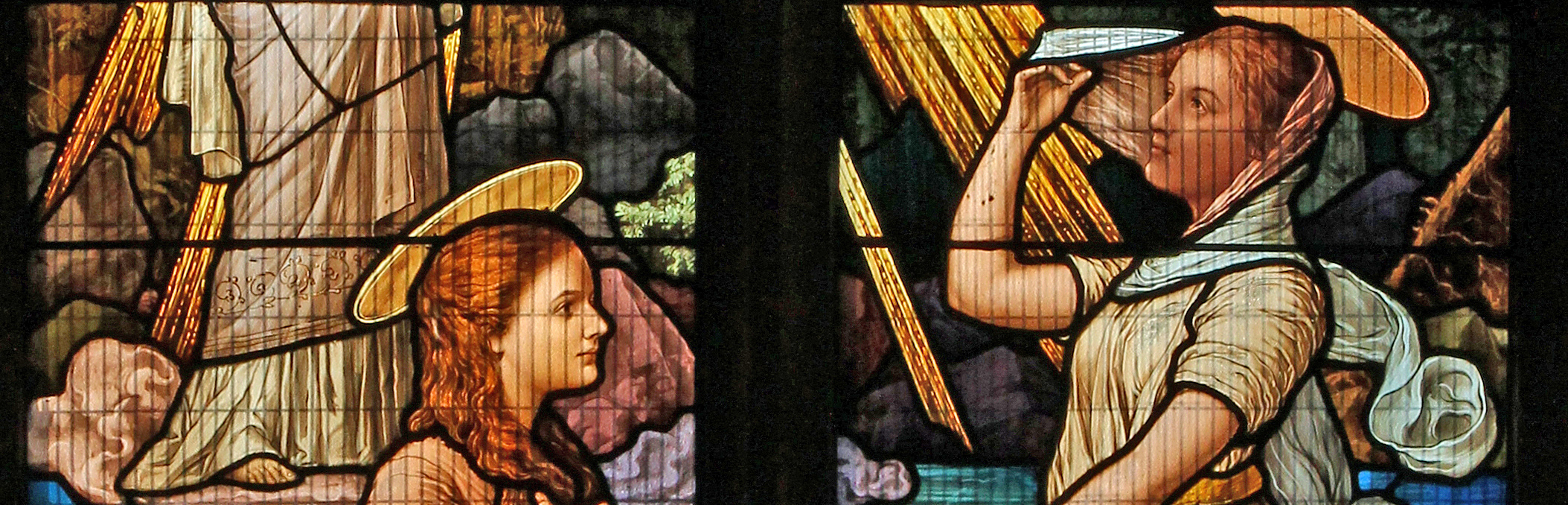 East window of Burnham Westgate church 