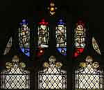 Little Walsingham church St Mary and All Saints north vestry window