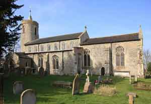 Long stratton church Norfolk