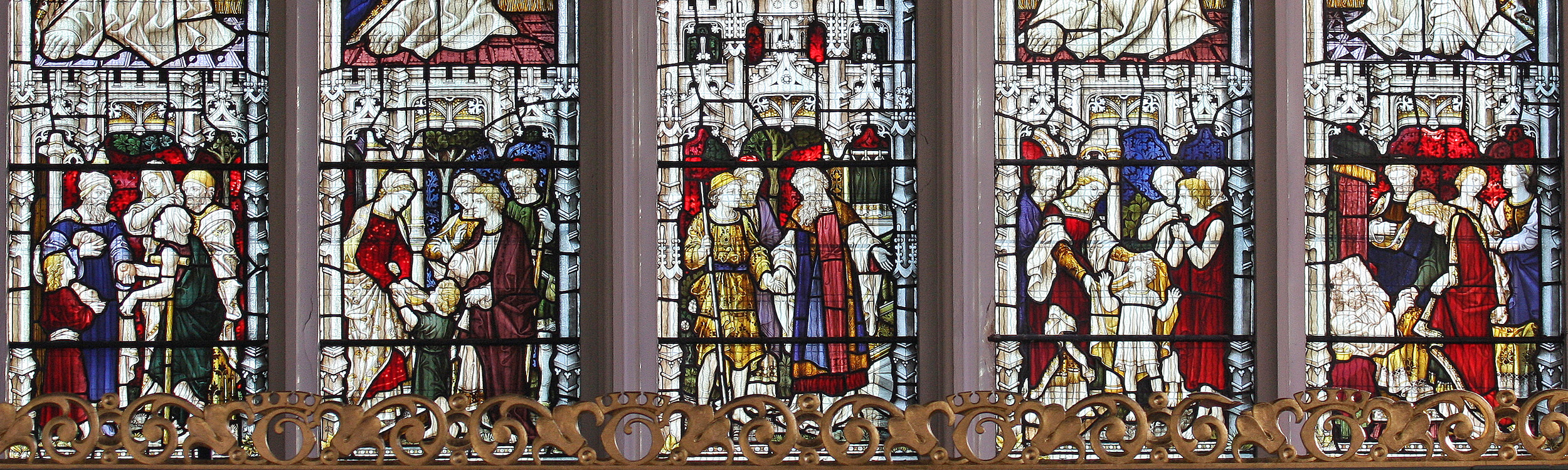 St Giles east window