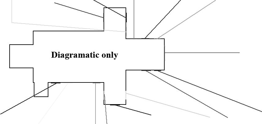 plan of Salle Church St Peter & St Paul Norfolkk