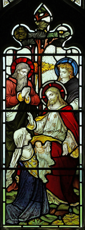 Chancel south window 2 Sandringham Norfolk