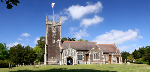St Mary Magdalen church Sandringham Norfolk