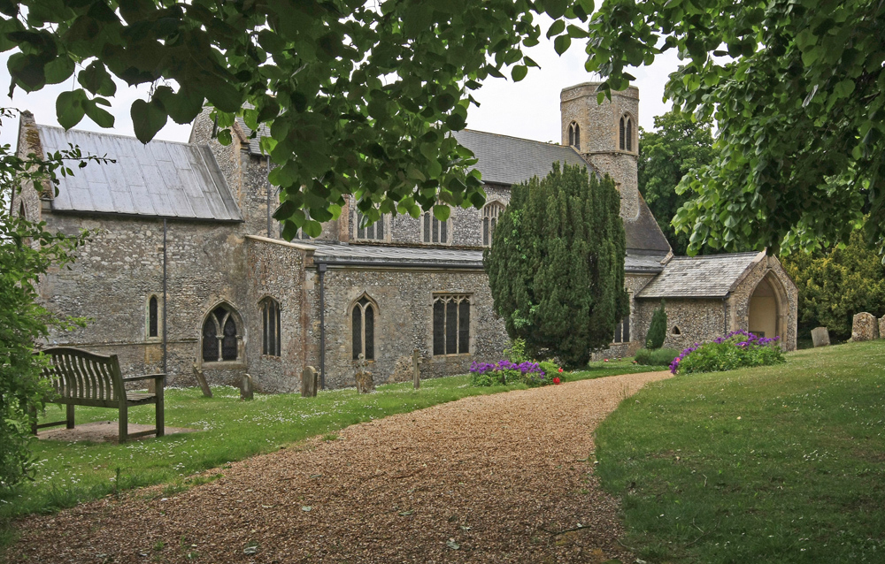 exterior view of North Runcton All Saints Church