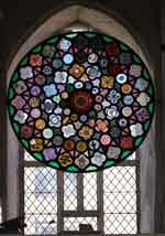  Hanging Roundel at west end of St Margaret de Westwick, Norwich 