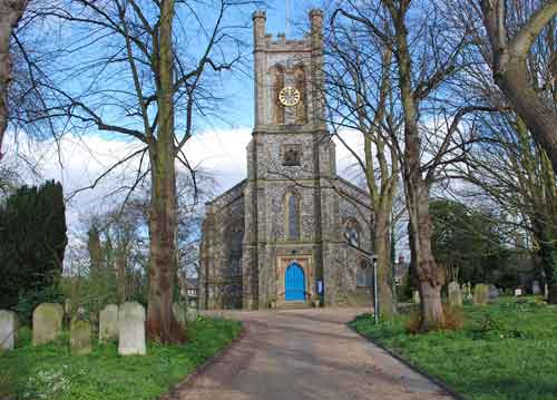 Exterior view of Christchurch New Catton Norwich