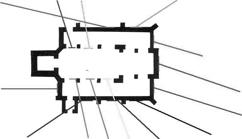 plan of St Martin at Palace Norwich