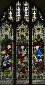 West window - St Peter Parmentergate, Norwich 