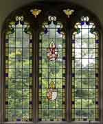 chancel north window Stradsett Church