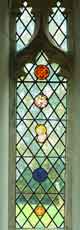 South Aisle window 2 of  Stratton Strawless church Norfolk