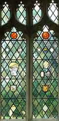 South Aisle window 3 of  Stratton Strawless church Norfolk