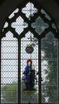 East window of  Stratton Strawless church Norfolk