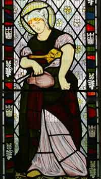 Antingham Preraphaelite glass